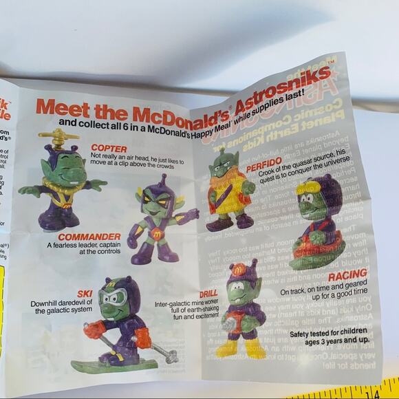 1984 Astrosniks Bully Figurine Action Figure - Picture 10 of 12